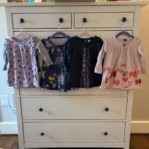 Tea Collection Soft Cream Baby Dress